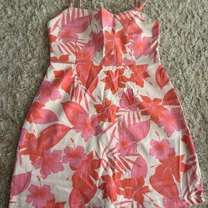 Roxy Pink Floral Dress